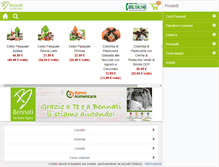 Tablet Screenshot of bennati.com